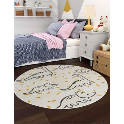 Tapete Fantasia Dinosaurios y Confeti