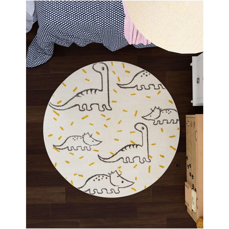 Tapete Fantasia Dinosaurios y Confeti