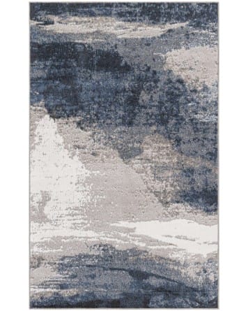 Tapete Acuerdo Abstracto en Azul