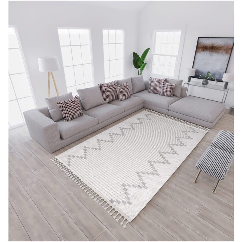 Tapete Atenas Columnas en Zigzag