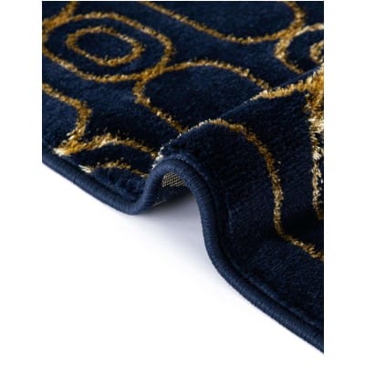 Tapete Anna Cadenas Azul y Oro