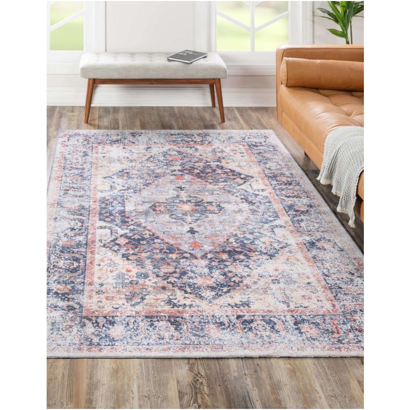 Tapete Lavable Yala en Azul