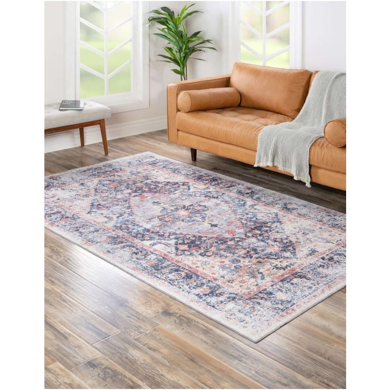 Tapete Lavable Yala en Azul