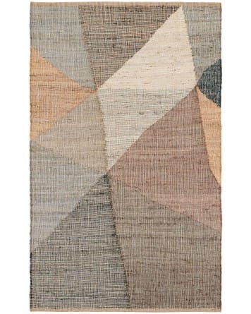 Tapete Kilim de Yute Figuras Irregulares