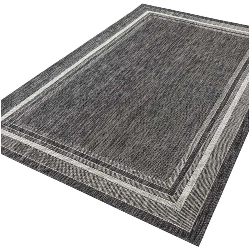 Tapete Exterior Bordes en Negro