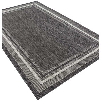 Tapete Exterior Bordes en Negro