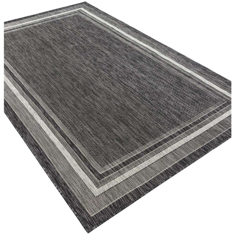 Tapete Exterior Bordes en Negro