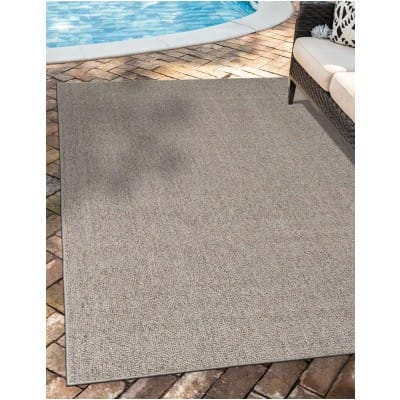 Tapete Sinfonía Exterior Solido en Gris