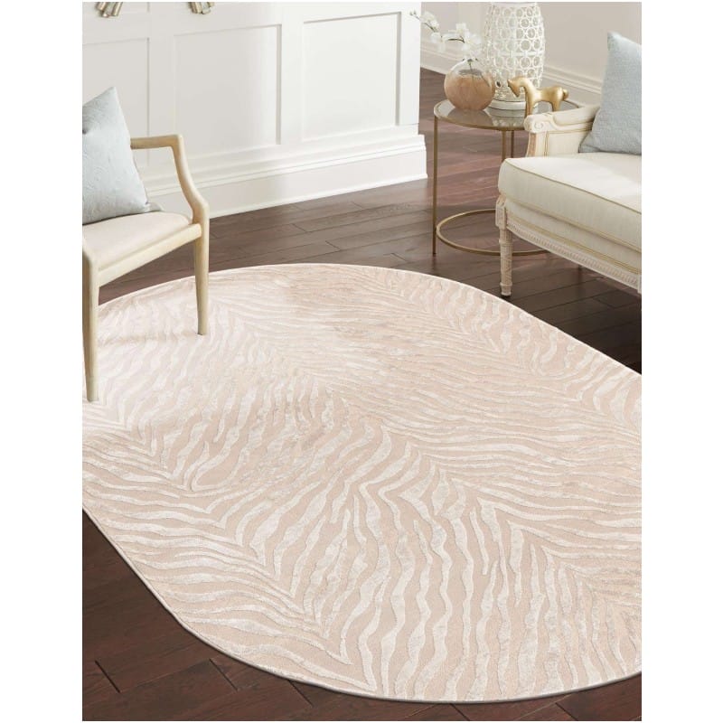 Tapete Londres Animal Print en Beige y Marfil