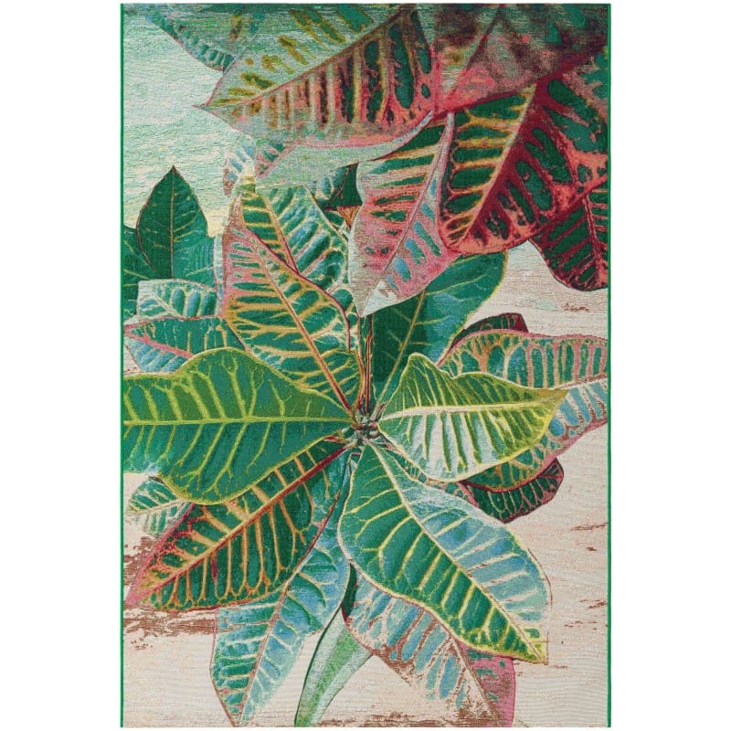 Tapete Exterior Botánico Grandes Hojas