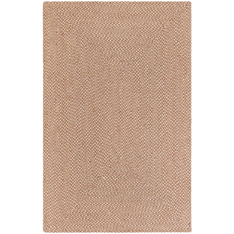 Tapete de Yute Trenzado Escoces en Café