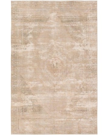 Tapete Periodo de Medallón en Beige y Verde