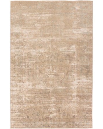 Tapete Periodo de Medallón en Beige y Salvia