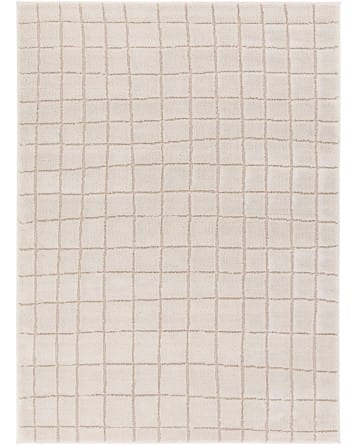 Tapete Jade de Cuadrícula Irregular Monocromática