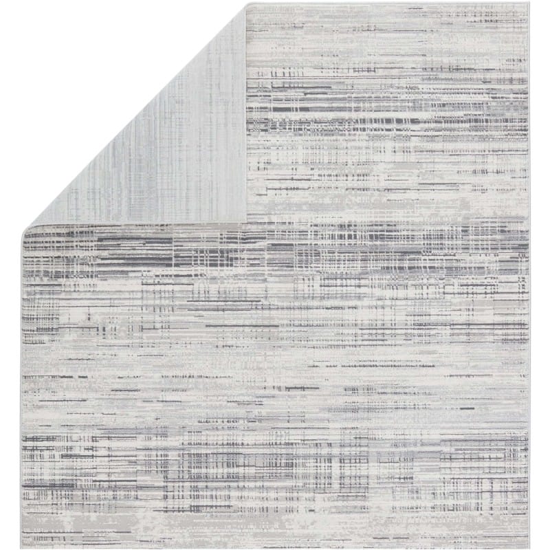 Tapete Confort Rayas Cruzadas en Gris