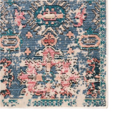 Tapete Emociones en Patrón Azul