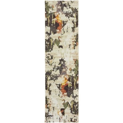 Tapete Evolución Abstracto Beige y Carbon